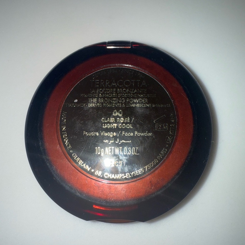 New Guerlain Terracotta Sunkissed Natural Bronzer Powder in shade 00 Light Cool - Picture 6 of 7